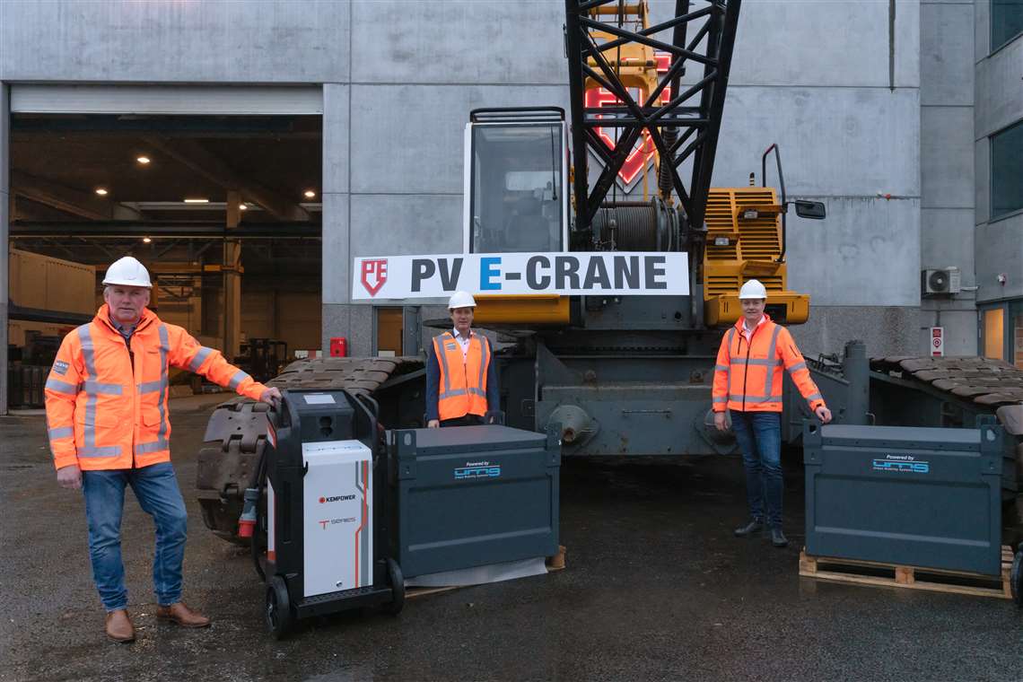 Volker Wessels已经从PVE Crane订购了前三套设备